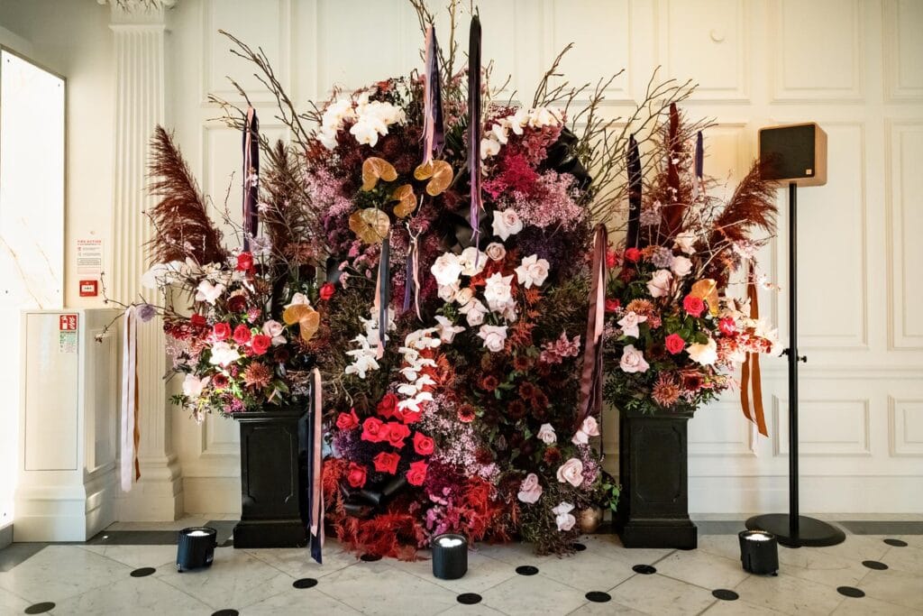 Corporate Event Flowers By Ricky Paul Flowers At The Georgian At Harrods