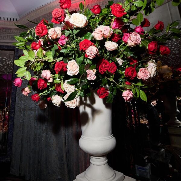 Floral Arrangement At The Ukwha Awards At The Dorchester London