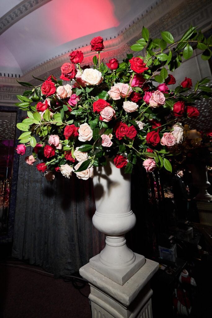 Floral Arrangement At The Ukwha Awards At The Dorchester London